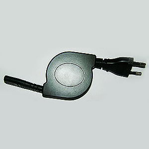 GS-01994 Power Cord, EU style, 2.5A 250V, Length: 1 meter