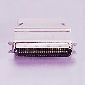 GS-1113 Half-pitch 50 female/Centronics 50 male, plastic molded